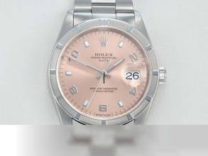 Rolex Oyster Perpetual Date 34mm Edelstahl 15210 2005 Damen Herren Stahl Stainless Steel Oyster-band Chronometer 