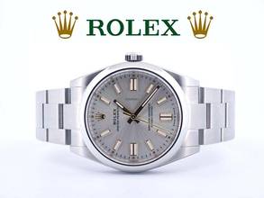  Rolex Oyster Perpetual 41 Stainless 41 LC100 - NEU AUS 04-2026 