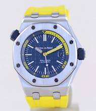 Thumbnail von Audemars Piguet Royal Oak Offshore Diver Blue Dial Yellos Rubber Summer B+P