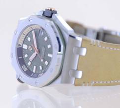Thumbnail von Audemars Piguet Royal Oak Offshore Diver green Dial Khaki B+P