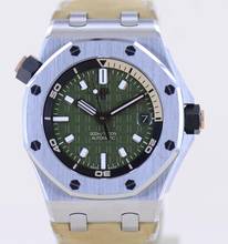 Thumbnail von Audemars Piguet Royal Oak Offshore Diver green Dial Khaki B+P