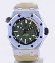 Thumbnail von Audemars Piguet Royal Oak Offshore Diver green Dial Khaki B+P