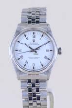 Thumbnail von Rolex Oyster Perpetual 34 Vintage Jubiléband White dial Chronometer 1975 B+P rar