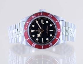 Thumbnail von Tudor Black Bay Top Heritage Red Jubilé No-Date B+P Diver Manufakturwerk
