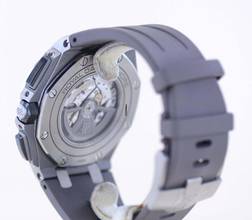 Thumbnail von Audemars Piguet Royal Oak Offshore Chronograph 44mm Chronograph grey Titan Glasboden B+P