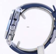 Thumbnail von Audemars Piguet Royal Oak Offshore Chronograph 42mm Chronograph blue Titan Sportler B+P