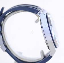 Thumbnail von Audemars Piguet Royal Oak Offshore Chronograph 42mm Chronograph blue Titan Sportler B+P