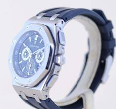 Thumbnail von Audemars Piguet Royal Oak Offshore Chronograph 42mm Chronograph blue Titan Sportler B+P