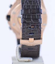 Thumbnail von Audemars Piguet Royal Oak Offshore Chronograph Grey Dial 18K Roségold Automatic Glasboden B+P