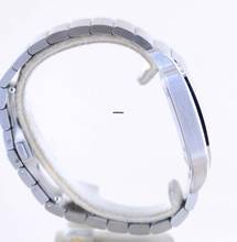Thumbnail von Cartier Santos de Cartier Roman blue Dial Date Stahl Automatik Klassiker B+P