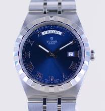 Thumbnail von Tudor Royal Day-Date Stahl Blue roman dial Klassiker 41mm B+P