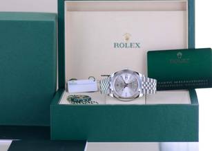 Thumbnail von Rolex Datejust 41 Silber Dial B+P 126300 Jubiléband Top Klassiker