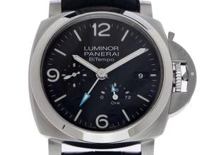  Panerai Luminor BiTempo Power Reserve GMT Ref.PAM01360 2026 Full Set Ungetragen Luminor BiTempo Power Reserve GMT 