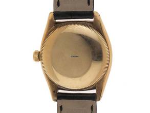 Thumbnail von Rolex Oyster Perpetual Bubble Back Ref.3131 1946 original Box sehr gut Vintage Oyster Perpetual Bubble Back Chronometer 14kt Gelbgold