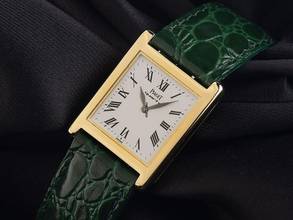 Thumbnail von Piaget Tank Ref.70800 1988 original Box sehr gut Vintage Tank 18kt Gelbgold 28g