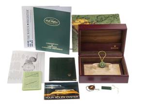 Thumbnail von Rolex Day-Date 36 18kt Gelbgold Ref.1803 1976 Box&Beschreibung sehr gut Vintage Day-Date 18kt Gelbgold open 6/9
