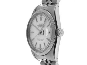 Thumbnail von Rolex Datejust 36 Ref.16234 Bj.1990 Full Set sehr gut Vintage Datejust Stahl 18kt Weißgold