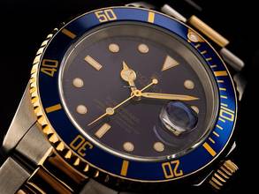 Thumbnail von Rolex Submariner Date Ref.16613 Bj.1991 Full Set sehr gut Vintage Submariner Date