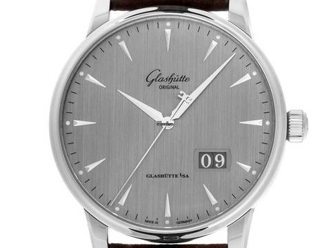  Glashütte Original Senator Excellence Ref.1-36-03-03-02-31 2022 Full Set Ungetragen Senator Excellence Panoramadatum Faltschließe 