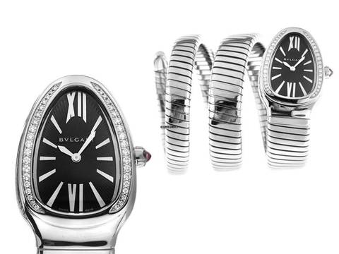  Bulgari Serpenti Tubogas Ref.103818 2026 Full Set Ungetragen Serpenti Tubogas Diamanten 