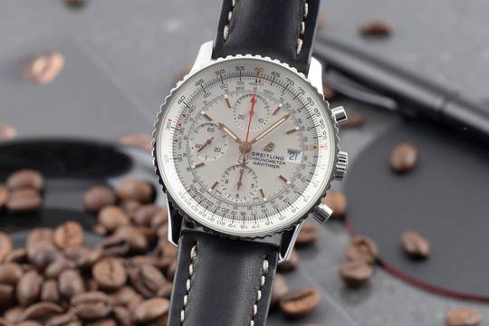  Breitling Navitimer Heritage Chronograph 41 Stahl Automatik Ref. A13324121G1X4 B&P 2021 