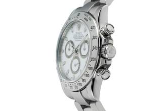 Thumbnail von Rolex Daytona Chronograph White Dial Stahl Automatik Herrenuhr 116520 B&P 2008