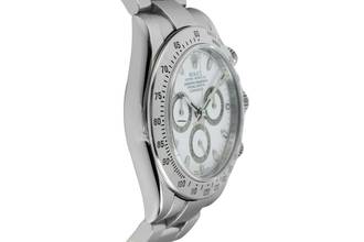 Thumbnail von Rolex Daytona Chronograph White Dial Stahl Automatik Herrenuhr 116520 B&P 2008