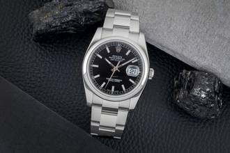 Thumbnail von Rolex Datejust 36 Oyster Edelstahl Automatik Herrenuhr Ref. 116200