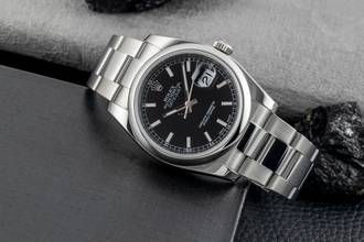 Thumbnail von Rolex Datejust 36 Oyster Edelstahl Automatik Herrenuhr Ref. 116200