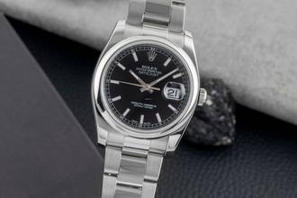  Rolex Datejust 36 Oyster Edelstahl Automatik Herrenuhr Ref. 116200 