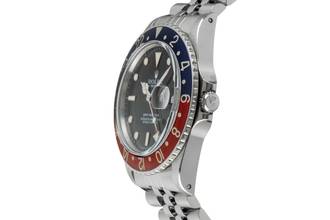 Thumbnail von Rolex GMT-Master Pepsi Stahl Automatik Herrenuhr Ref. 16750 Vintage Klassiker
