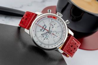 Thumbnail von Breitling Top Time B01 Ford Thunderbird Stahl Ref. AB01766A1A1X1 B&P NP 7250