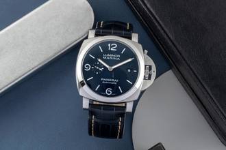 Thumbnail von Panerai Luminor Marina Automatic Stahl Automatik Ref. PAM01313 B&P 2023