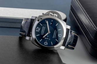Thumbnail von Panerai Luminor Marina Automatic Stahl Automatik Ref. PAM01313 B&P 2023
