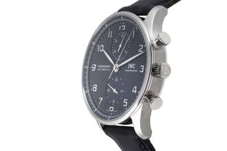 Thumbnail von IWC Portugieser Chronograph Automatik Stahl Ref. IW371609 Papiere