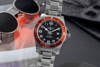  Longines HydroConquest Hydro Conquest Stahl Automatik Herrenuhr Ref. L3.695.4 Box 