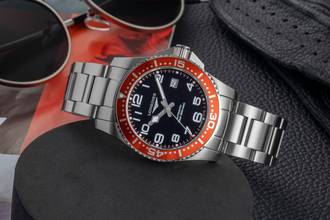 Thumbnail von Longines HydroConquest Hydro Conquest Stahl Automatik Herrenuhr Ref. L3.695.4 Box