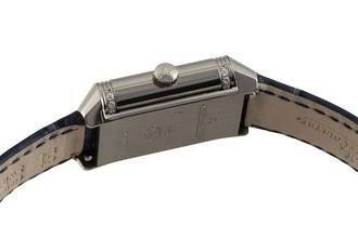 Thumbnail von Jaeger-LeCoultre Reverso Lady Stahl Handaufzug Damenuhr Ref. Q2668432 211.8.44
