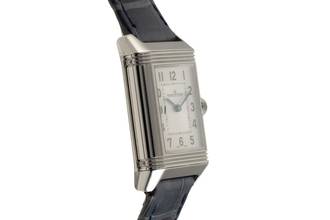 Thumbnail von Jaeger-LeCoultre Reverso Lady Stahl Handaufzug Damenuhr Ref. Q2668432 211.8.44