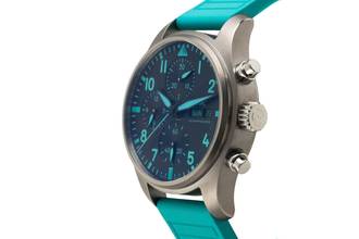 Thumbnail von IWC Fliegeruhr Chronograph Pilot Chronograph 41 AMG Petronas Titan Automatik Ref. IW388108 B&P 2023