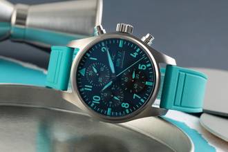 Thumbnail von IWC Fliegeruhr Chronograph Pilot Chronograph 41 AMG Petronas Titan Automatik Ref. IW388108 B&P 2023