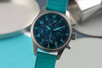 Thumbnail von IWC Fliegeruhr Chronograph Pilot Chronograph 41 AMG Petronas Titan Automatik Ref. IW388108 B&P 2023