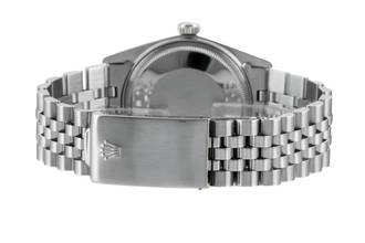 Thumbnail von Rolex Datejust 36 Silver Dial Stahl / Weissgold Automatik Herrenuhr Ref. 1601