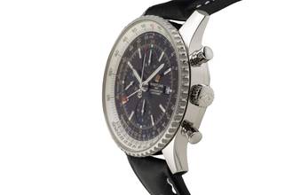 Thumbnail von Breitling Navitimer World GMT Chronograph Edelstahl Automatik Ref. A24322
