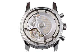 Thumbnail von Breitling Navitimer World GMT Chronograph Edelstahl Automatik Ref. A24322
