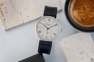 Thumbnail von NOMOS Ludwig 38 Edelstahl Handaufzug Herrenuhr Ref. 235 B&P 2021