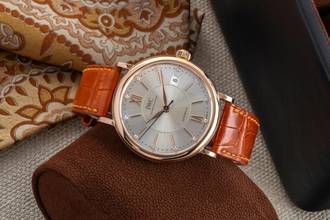 Thumbnail von IWC Portofino Automatic 18k (0,750) Roségold Diamanten Automatik Ref IW458105 Papiere 2016