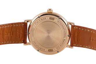 Thumbnail von IWC Portofino Automatic 18k (0,750) Roségold Diamanten Automatik Ref IW458105 Papiere 2016