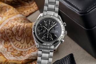  Omega Speedmaster Date Chronograph Automatik Herrenuhr Ref. 3513.50.00 