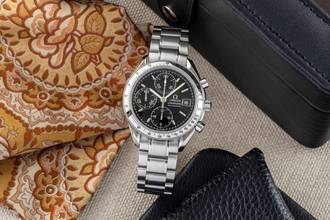 Thumbnail von Omega Speedmaster Date Chronograph Automatik Herrenuhr Ref. 3513.50.00